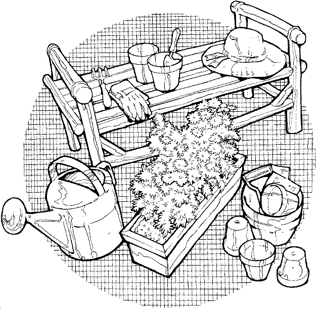 Gartenarbeit