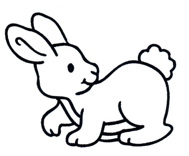 Kaninchen ausmalbilder