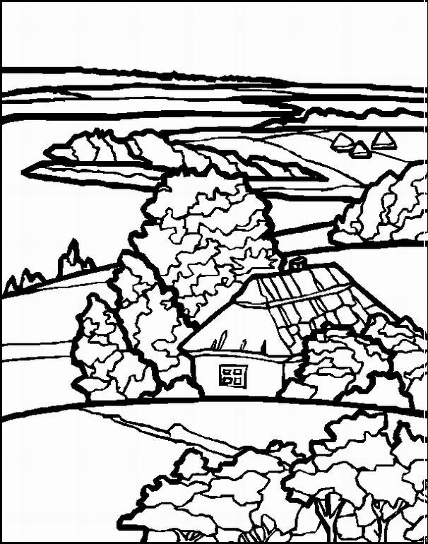 Landschaften Ausmalbilder Animaatjes.de