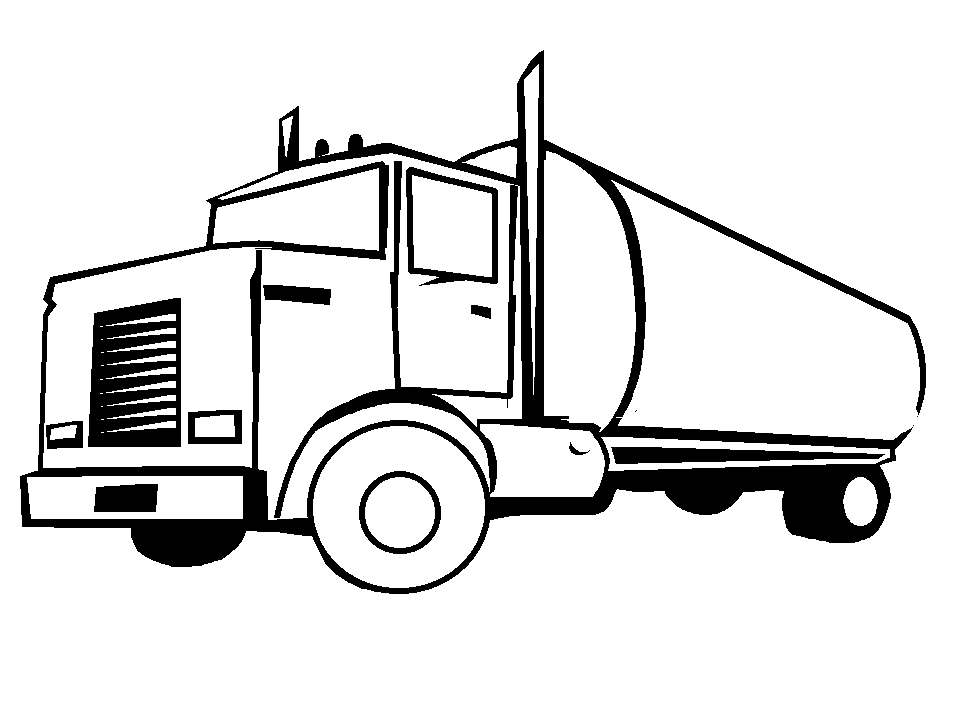 Lastwagen ausmalbilder