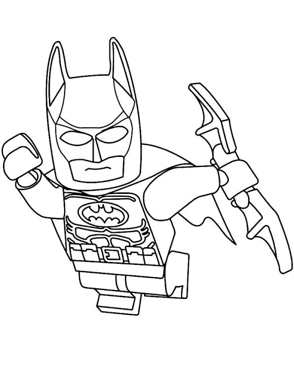 Lego batman ausmalbilder