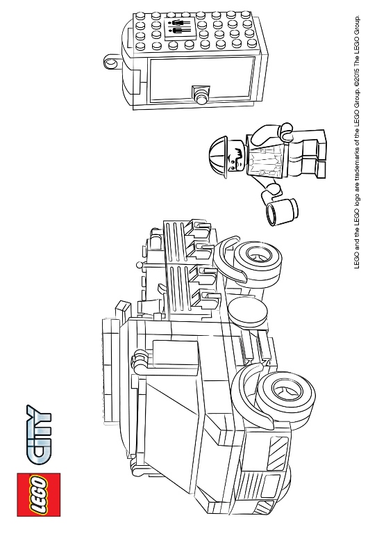 Lego city ausmalbilder