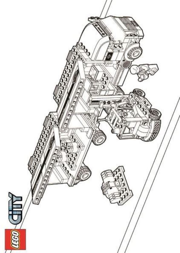 Lego city ausmalbilder