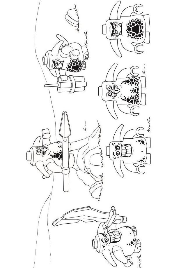 Lego nexo knights ausmalbilder