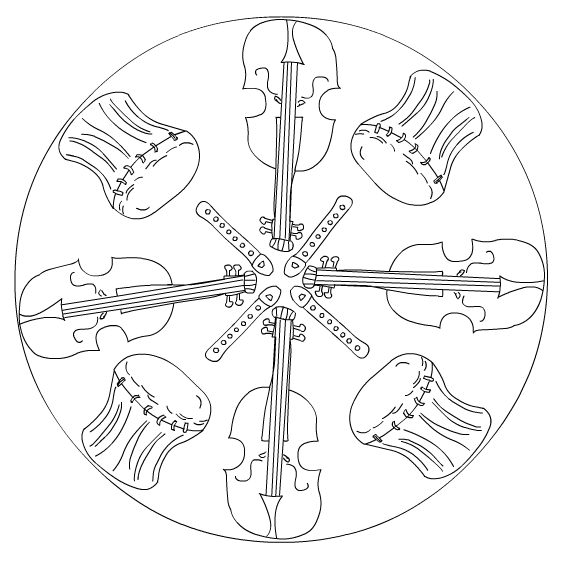 Musik ausmalbilder