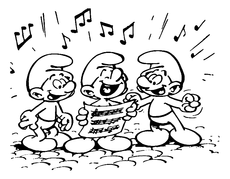 Musik Ausmalbilder | Animaatjes.de