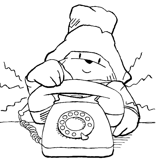 Paddington ausmalbilder
