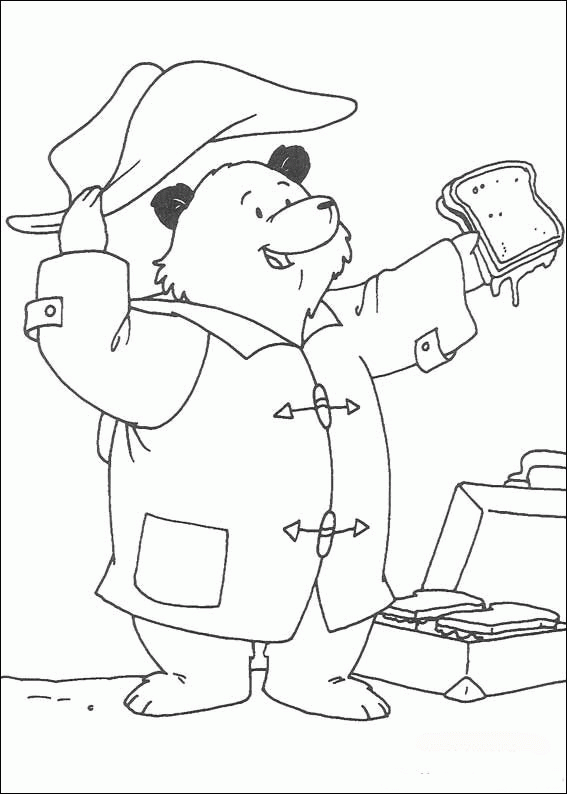 Paddington ausmalbilder