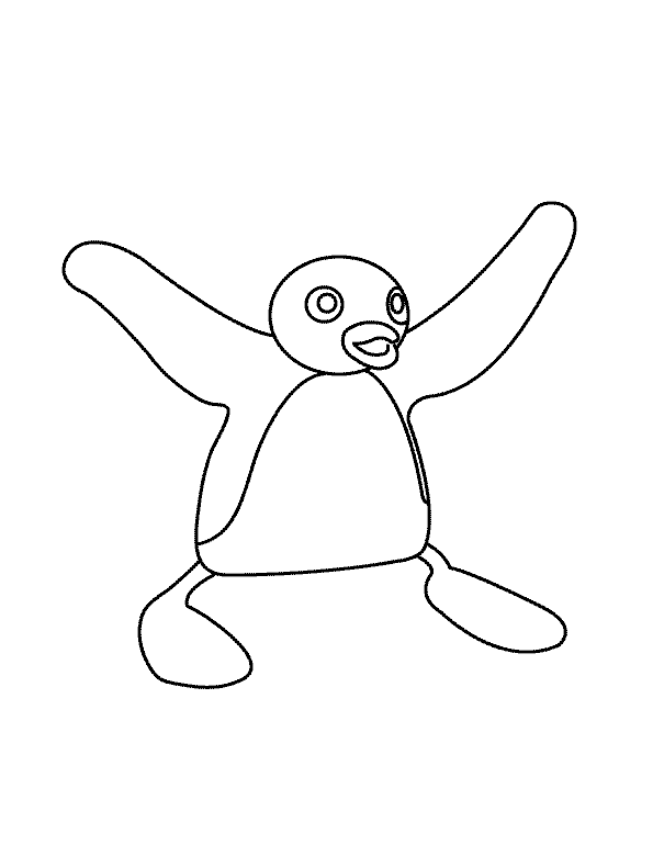 Pingu ausmalbilder