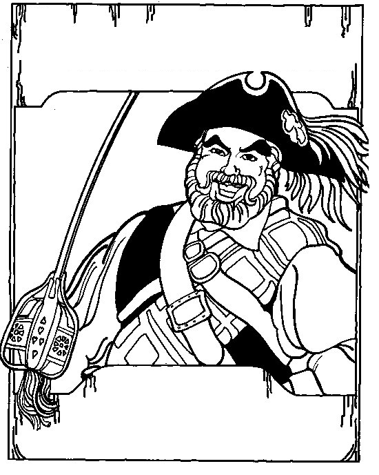 Piraten ausmalbilder