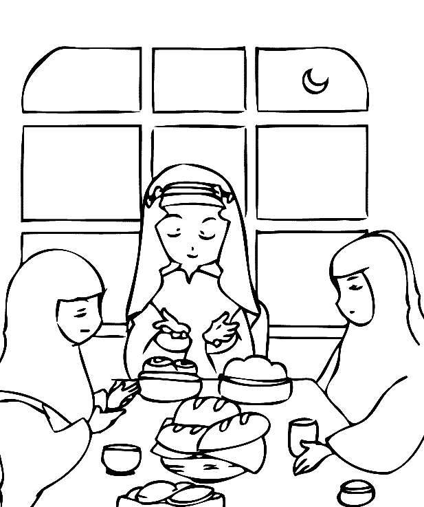 Ramadan ausmalbilder