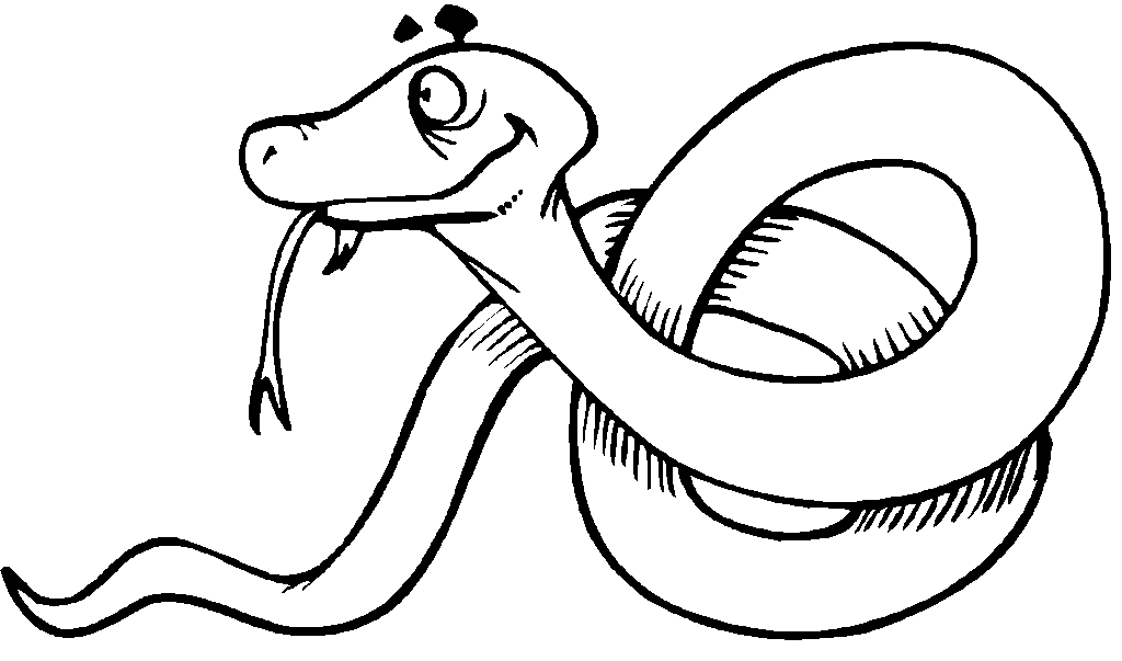 Schlangen ausmalbilder