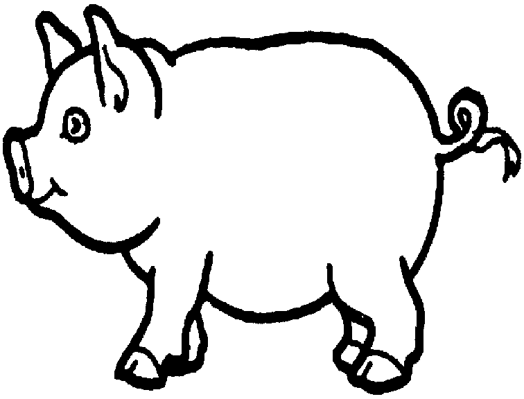 Schwein ausmalbilder