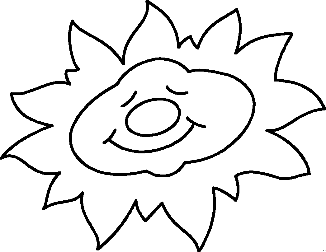 Sonne ausmalbilder
