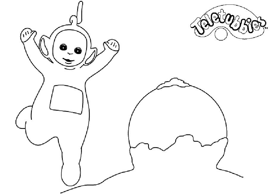 Teletubbies ausmalbilder