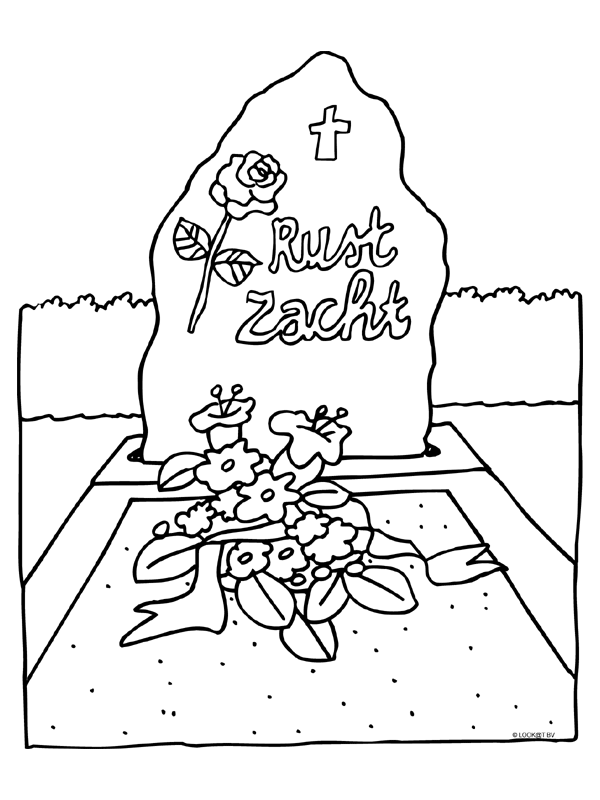 Tod beerdigung ausmalbilder