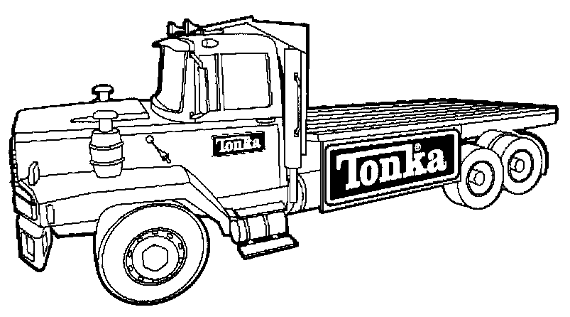Tonka ausmalbilder