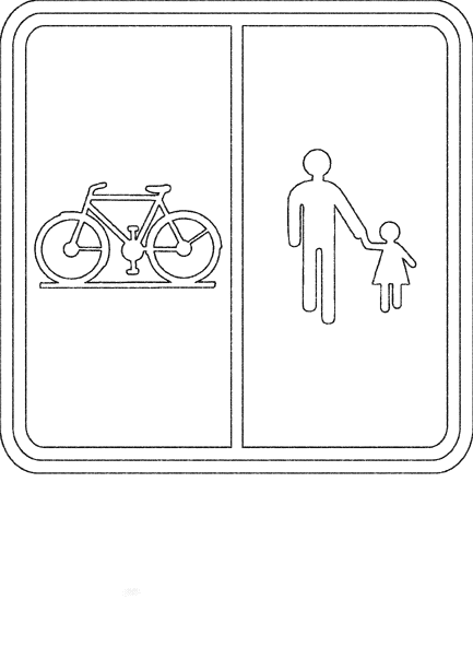 Verkehrszeichen ausmalbilder