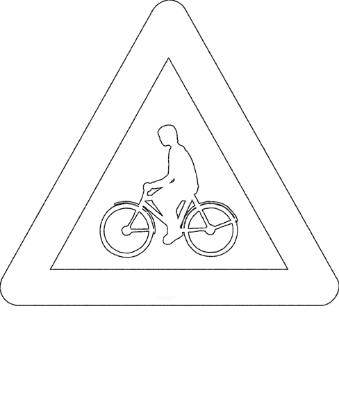 Verkehrszeichen ausmalbilder