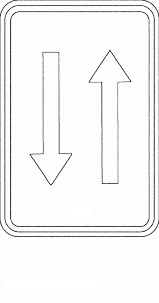 Verkehrszeichen ausmalbilder