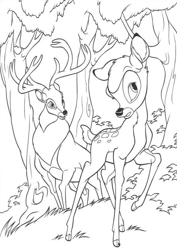 Bambi 2 ausmalbilder