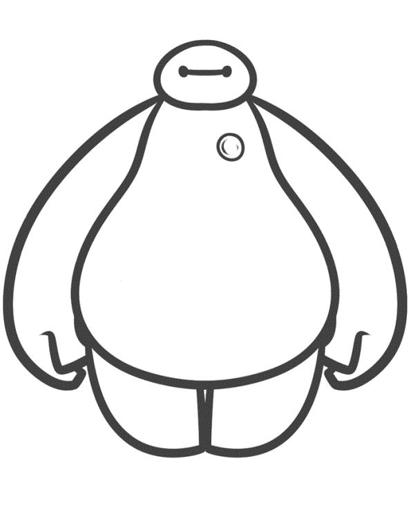 Baymax riesiges robowabohu ausmalbilder