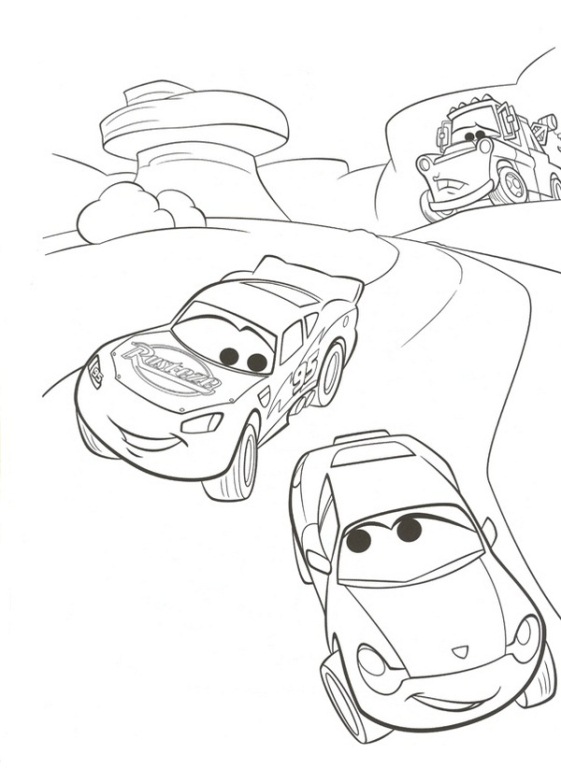 Cars 2 ausmalbilder