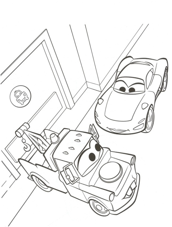 Cars 2 ausmalbilder