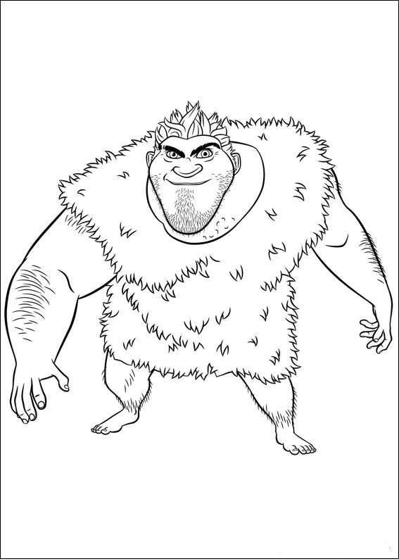 Die croods ausmalbilder