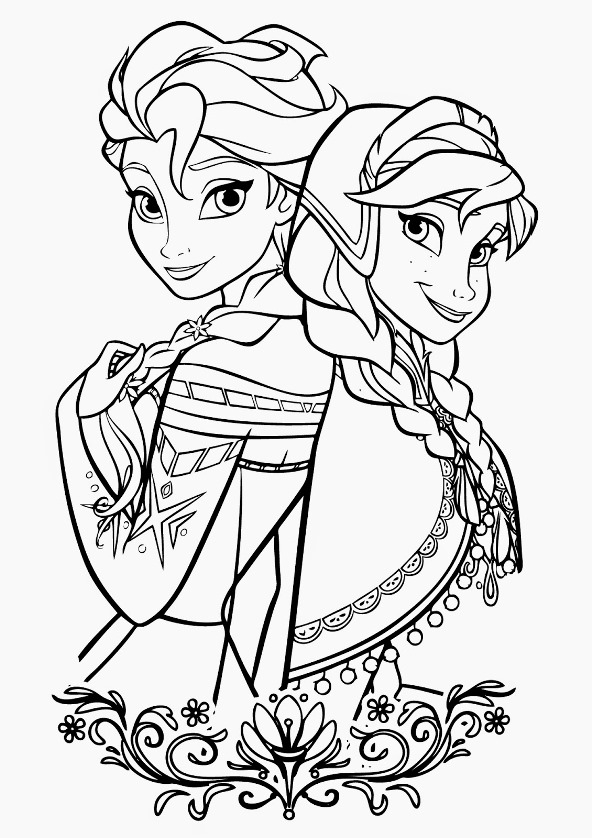 Die eiskonigin anna und elsa