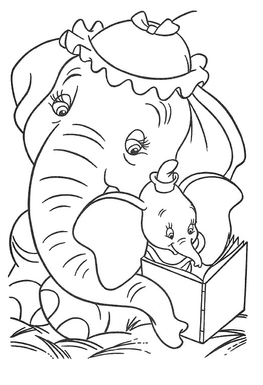 Dumbo ausmalbilder