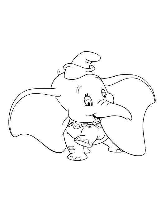 Dumbo ausmalbilder