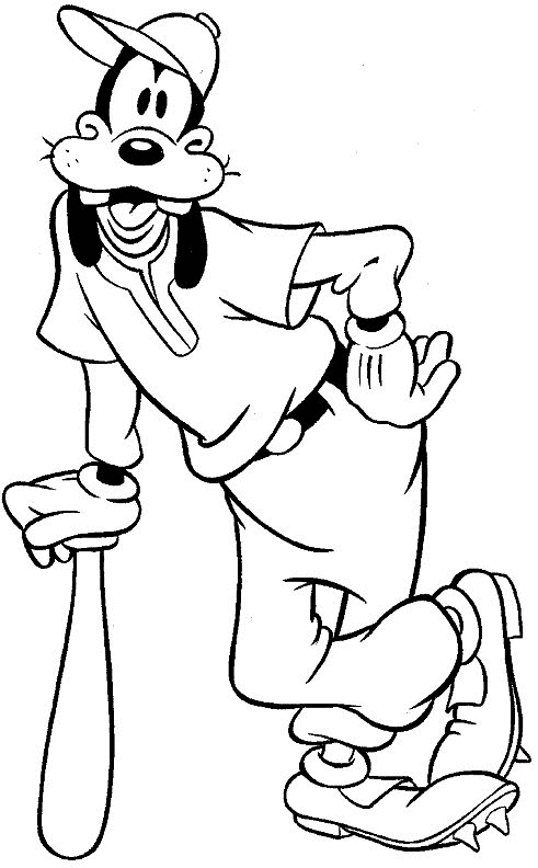 Goofy ausmalbilder