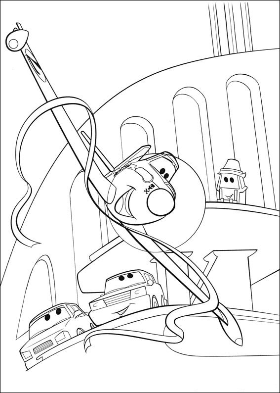 Planes ausmalbilder