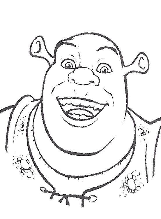 Shrek ausmalbilder