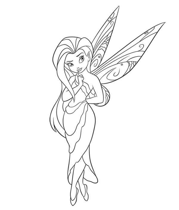 Tinker bell ausmalbilder