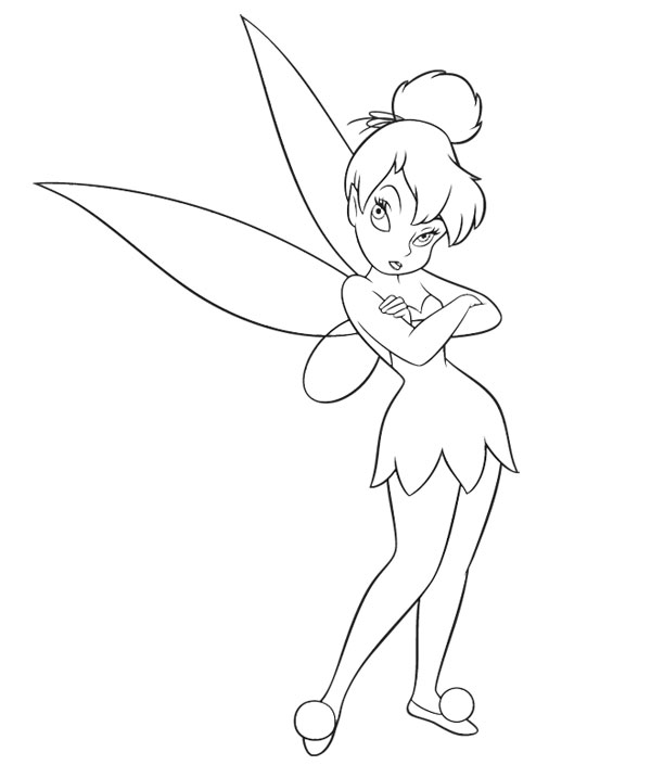 Tinker bell ausmalbilder