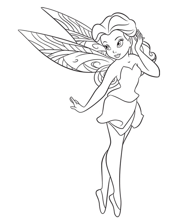 Tinker bell ausmalbilder