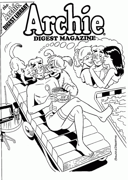 Archie ausmalbilder