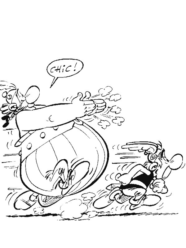 Asterix und obelix ausmalbilder