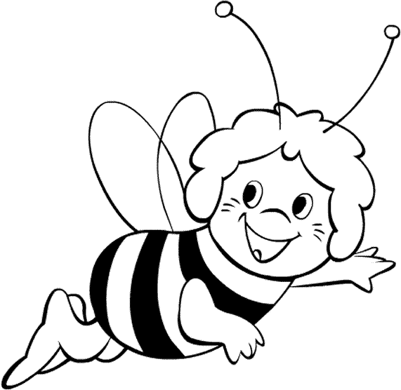 Biene maja ausmalbilder