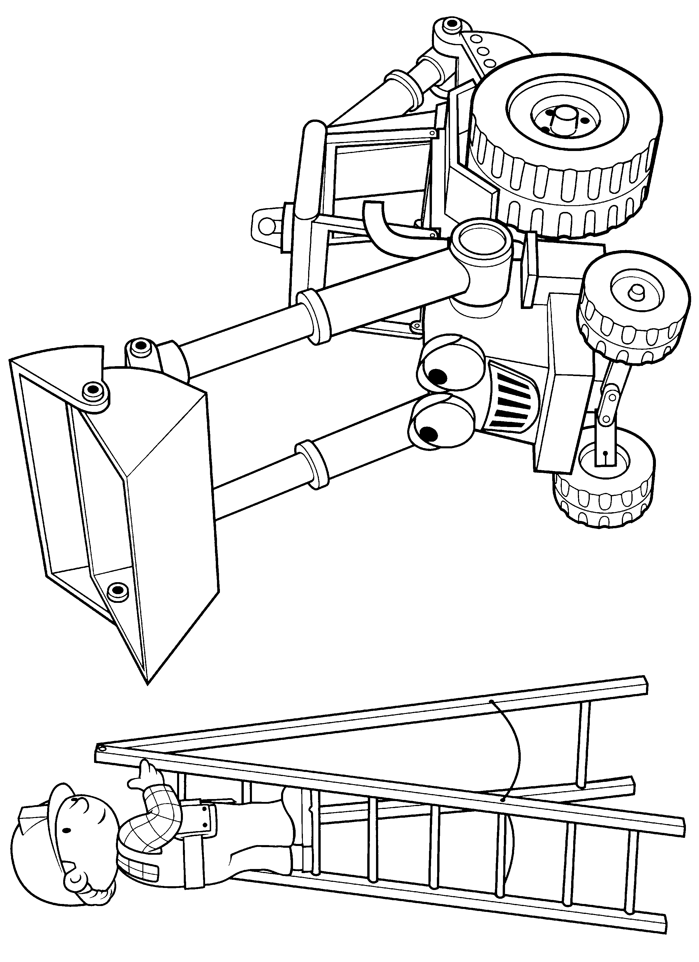 Bob der baumeister ausmalbilder