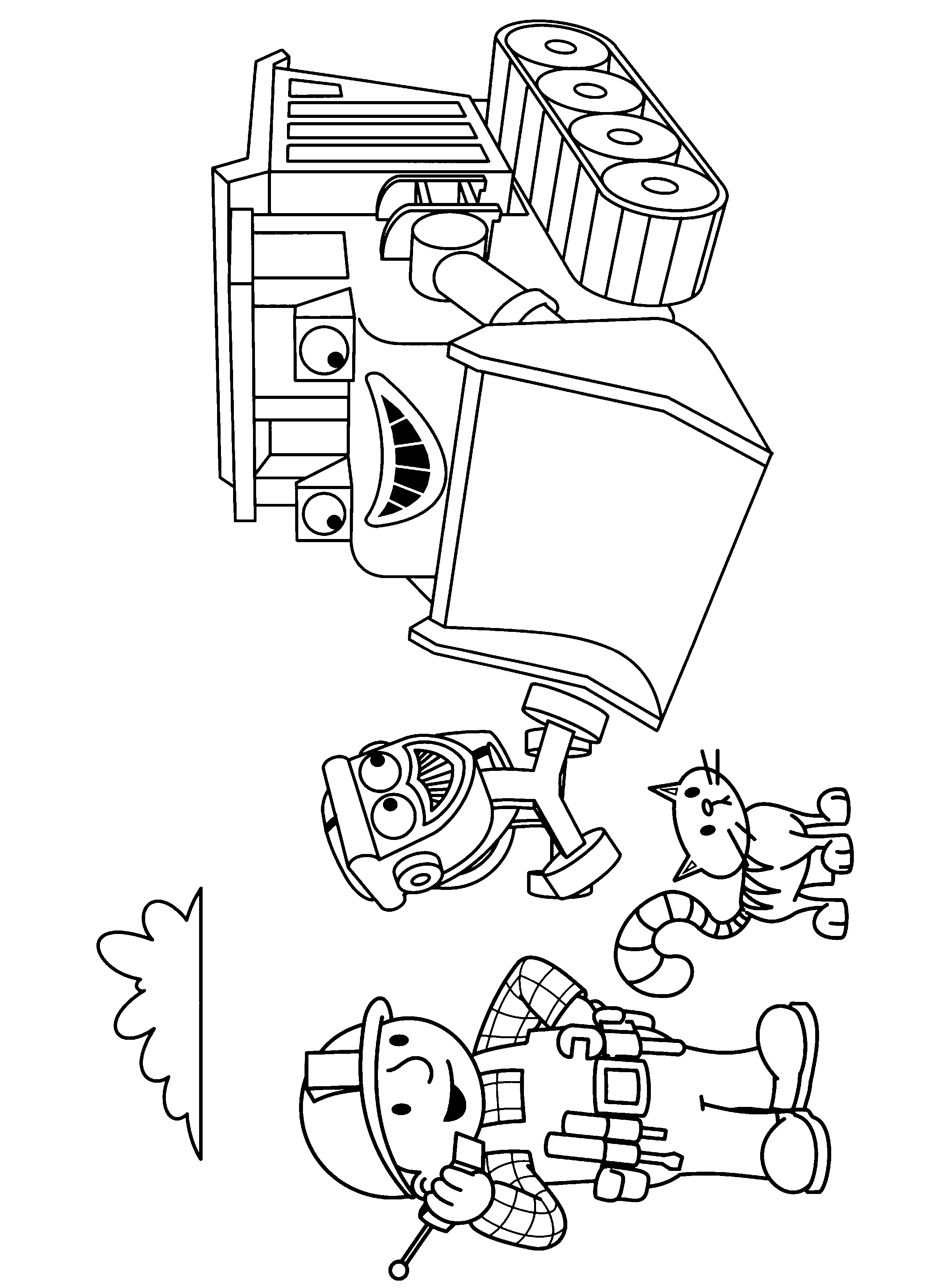 Bob der baumeister ausmalbilder