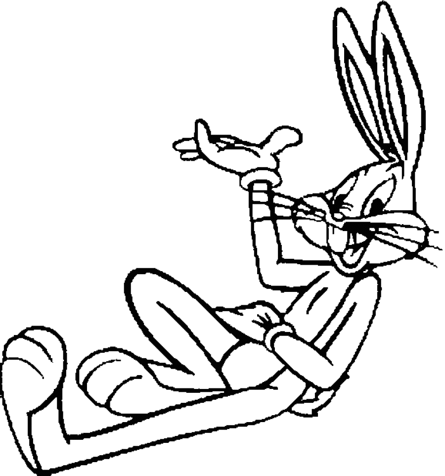 Bugs bunny ausmalbilder