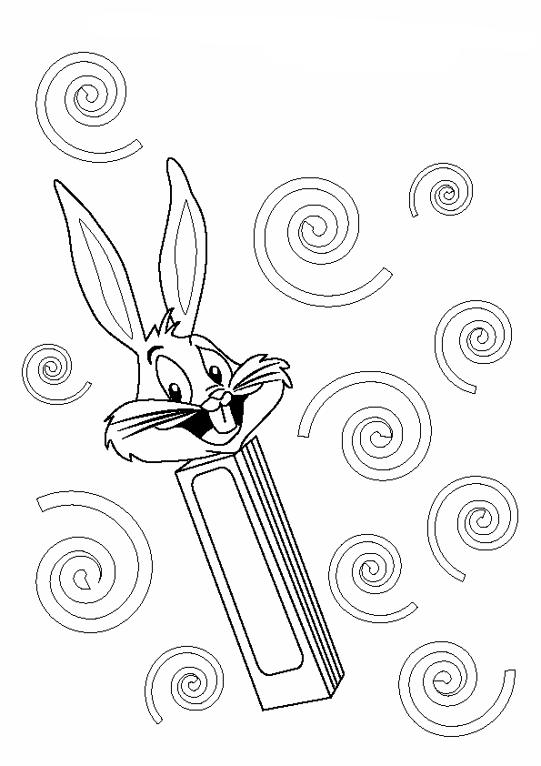 Bugs bunny ausmalbilder