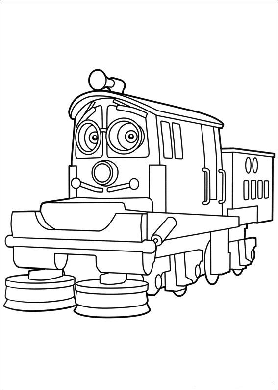 Chuggington die loks sind los ausmalbilder