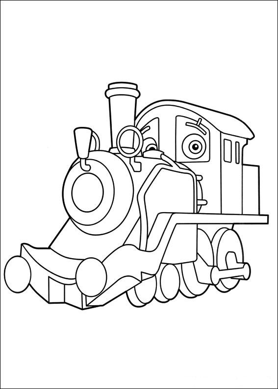 Chuggington die loks sind los ausmalbilder