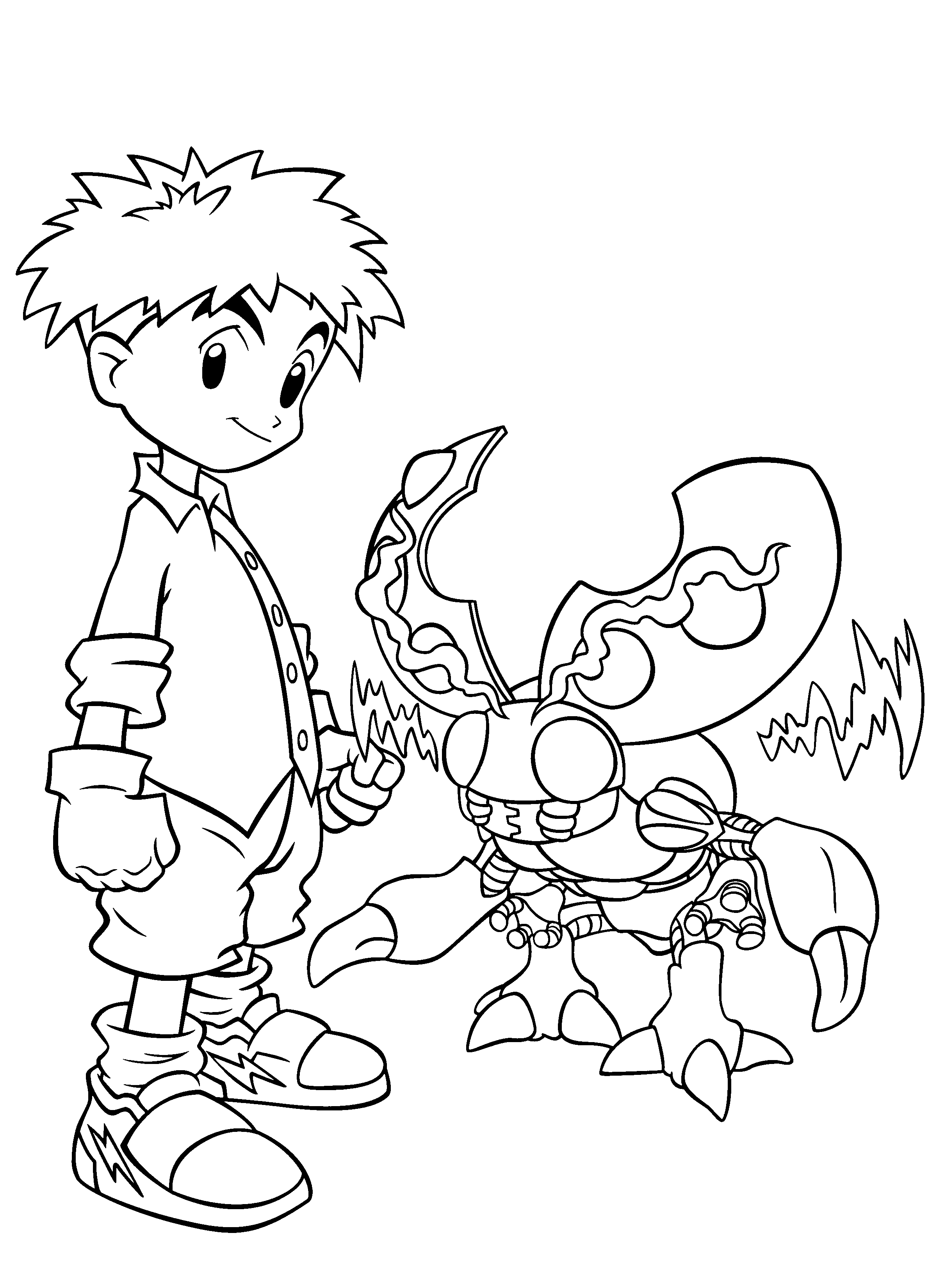 Digimon ausmalbilder