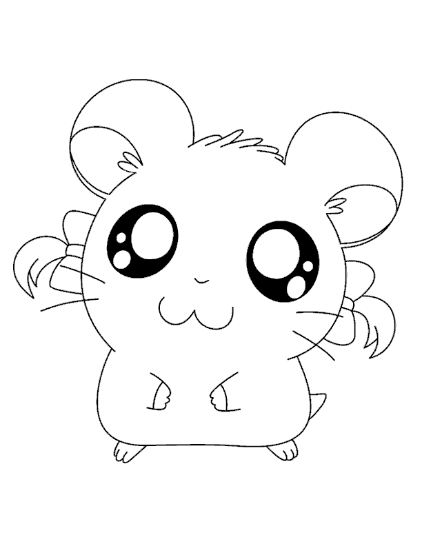 Hamtaro ausmalbilder