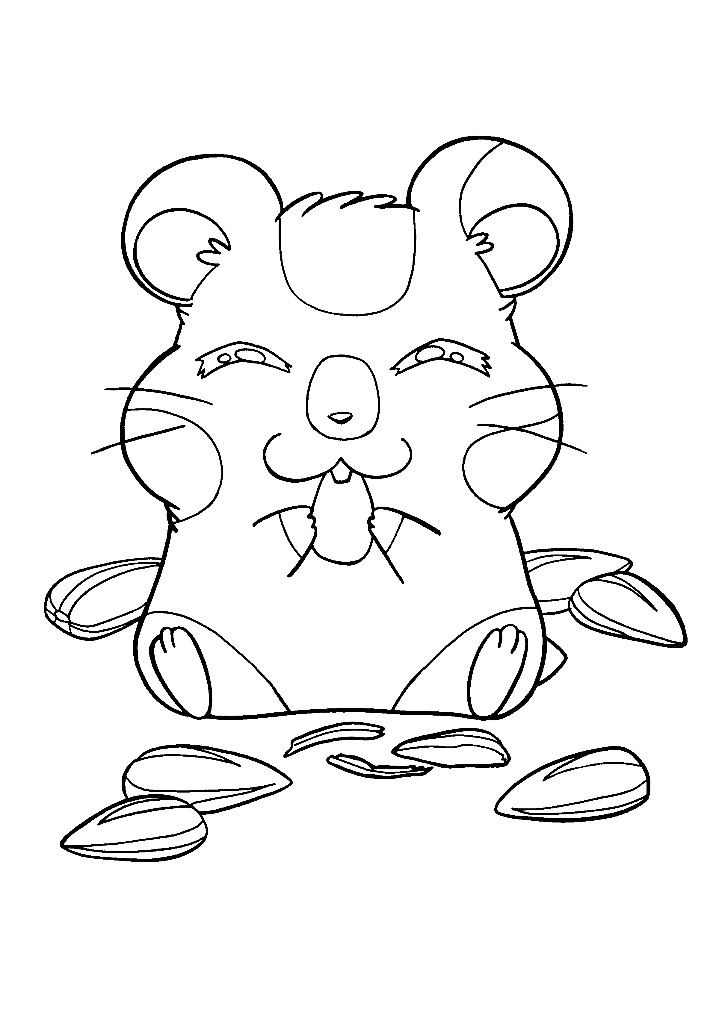 Hamtaro ausmalbilder